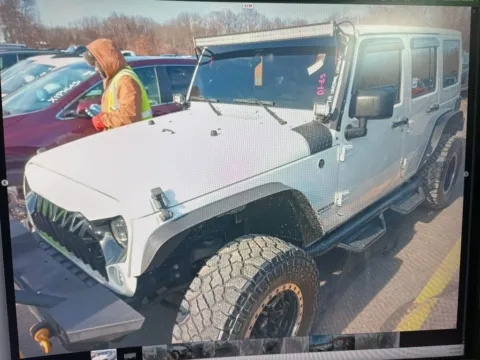 White 2017 Jeep Wrangler Unlimited Sahara for sale in Plaistow, NH