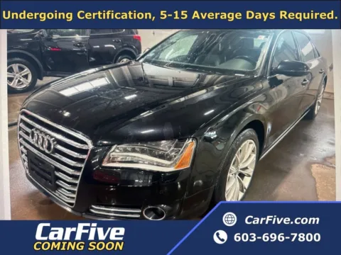 Black 2012 Audi A8 L 4.2 for sale in Plaistow, NH