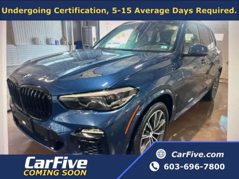 Blue 2021 BMW X5 xDrive40i for sale in Plaistow, NH