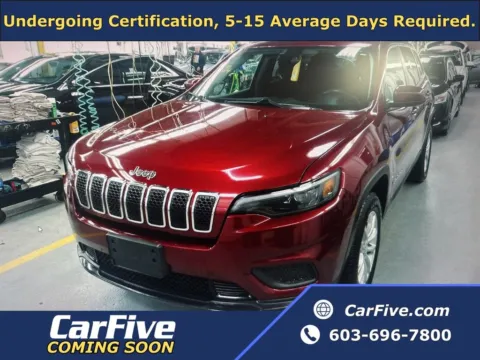 Red 2020 Jeep Cherokee Latitude for sale in Plaistow, NH