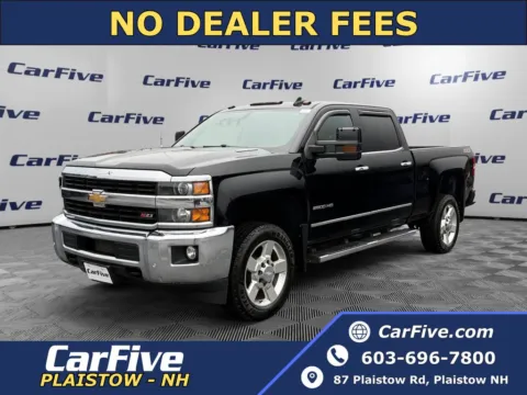 Black 2016 Chevrolet Silverado 2500HD LTZ for sale in Plaistow, NH