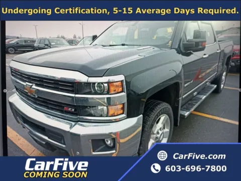 Black 2016 Chevrolet Silverado 2500HD LTZ for sale in Plaistow, NH