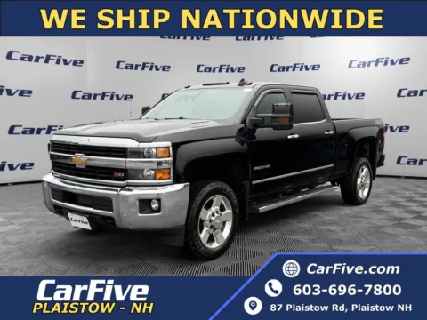 Black 2016 Chevrolet Silverado 2500HD LTZ for sale in Plaistow, NH