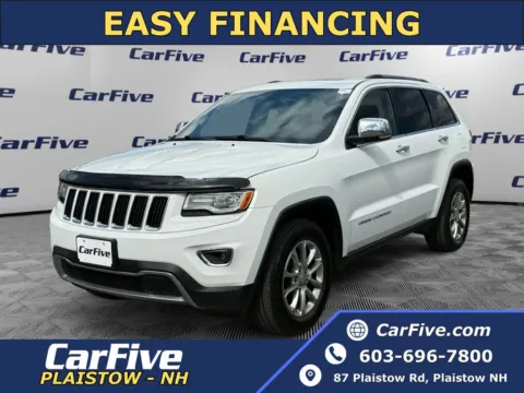 White 2015 Jeep Grand Cherokee Limited for sale in Plaistow, NH