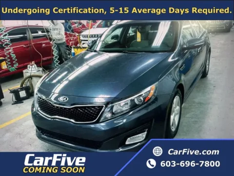 Blue 2015 Kia Optima LX for sale in Plaistow, NH
