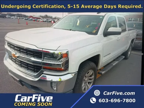 White 2018 Chevrolet Silverado 1500 LT for sale in Plaistow, NH