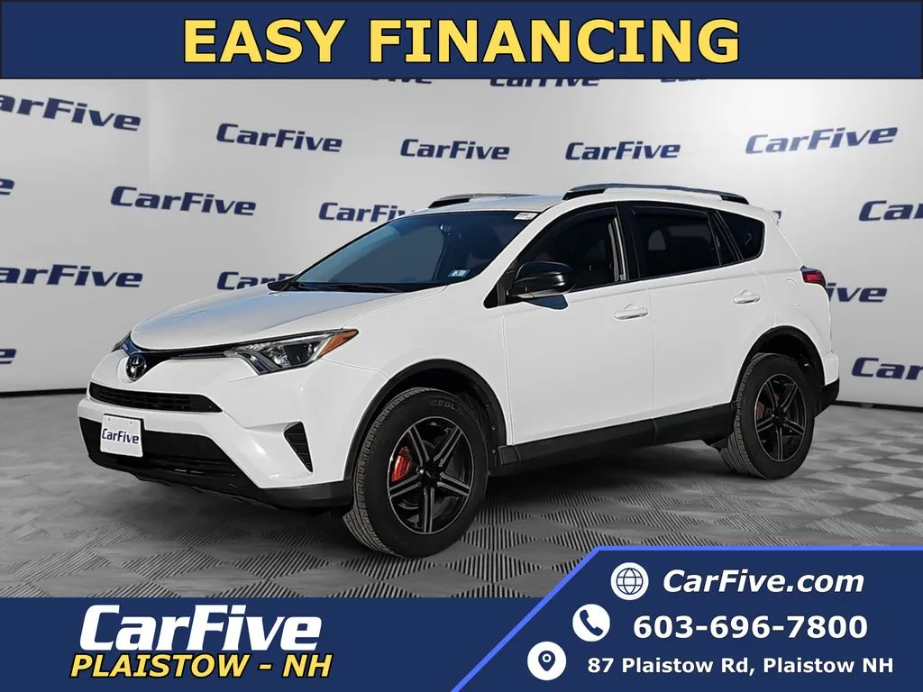 White 2016 Toyota RAV4 LE for sale in Plaistow, NH