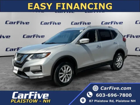Silver 2018 Nissan Rogue SV for sale in Plaistow, NH