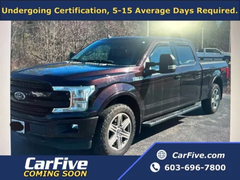 Red 2019 Ford F-150 Lariat for sale in Plaistow, NH