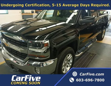 Black 2017 Chevrolet Silverado 1500 LT for sale in Plaistow, NH