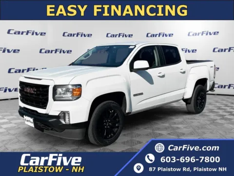 White 2022 GMC Canyon Elevation for sale in Plaistow, NH