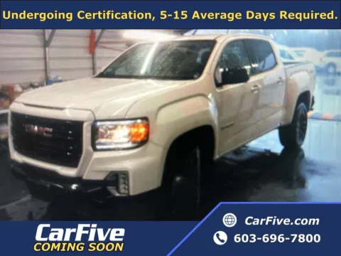 White 2022 GMC Canyon Elevation for sale in Plaistow, NH