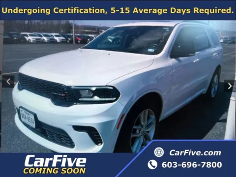 White 2024 Dodge Durango GT Plus for sale in Plaistow, NH