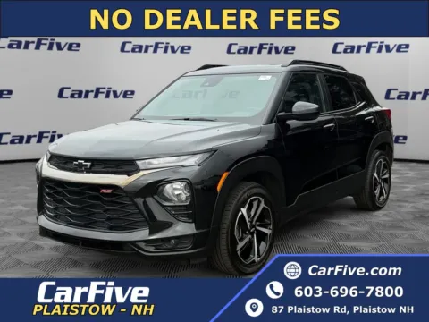 Black 2023 Chevrolet TrailBlazer RS for sale in Plaistow, NH