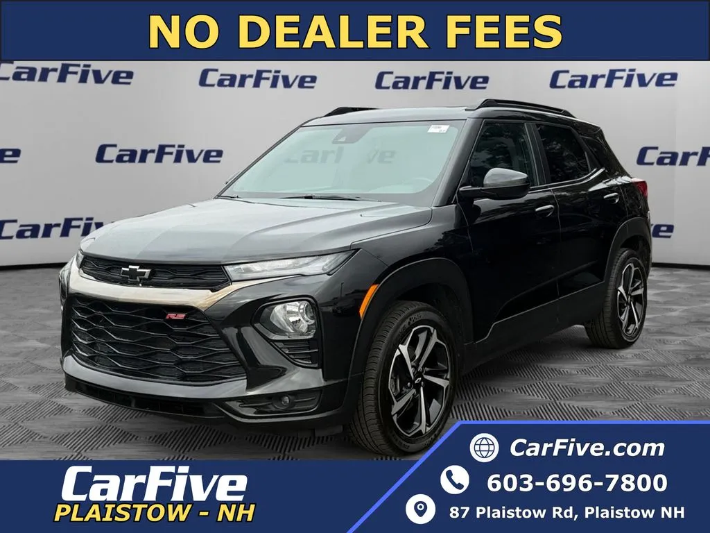 Black 2023 Chevrolet TrailBlazer RS for sale in Plaistow, NH