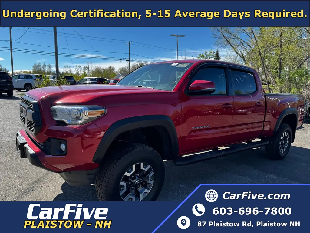 Red 2018 Toyota Tacoma TRD Off-Road for sale in Plaistow, NH