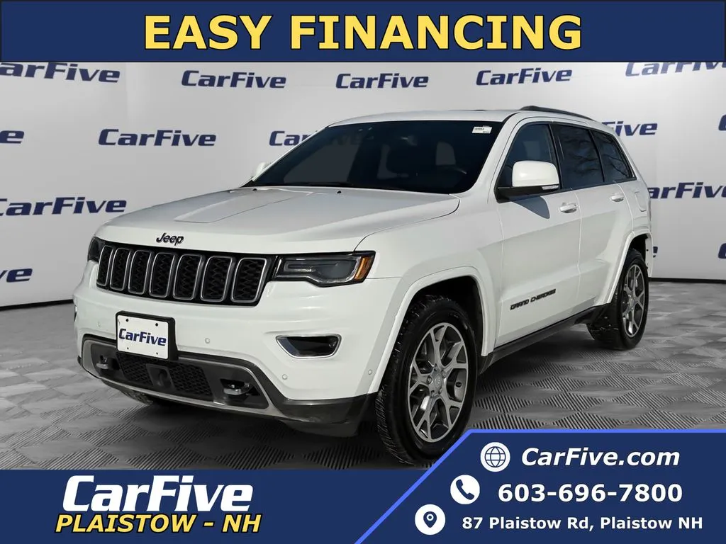 White 2018 Jeep Grand Cherokee Limited Sterling Edition for sale in Plaistow, NH