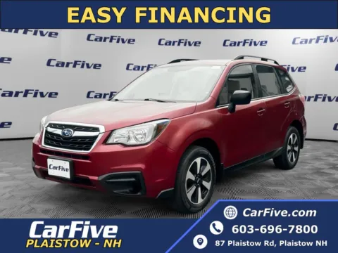 Red 2017 Subaru Forester 2.5i for sale in Plaistow, NH