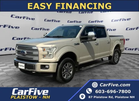 White 2017 Ford F-150 Platinum for sale in Plaistow, NH