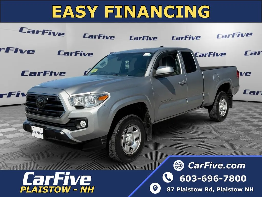 Silver 2018 Toyota Tacoma SR5 for sale in Plaistow, NH