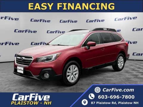 Red 2018 Subaru Outback 2.5i Premium for sale in Plaistow, NH