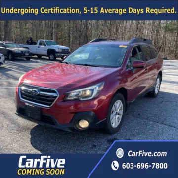 Red 2018 Subaru Outback 2.5i Premium for sale in Plaistow, NH