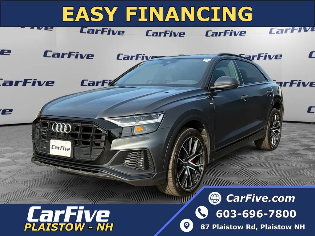 Gray 2021 Audi Q8 55 Premium Plus for sale in Plaistow, NH