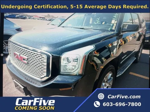 Black 2015 GMC Yukon Denali for sale in Plaistow, NH