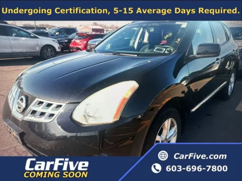 Black 2013 Nissan Rogue SV for sale in Plaistow, NH