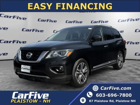Black 2017 Nissan Pathfinder Platinum for sale in Plaistow, NH