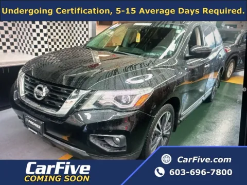 Black 2017 Nissan Pathfinder Platinum for sale in Plaistow, NH