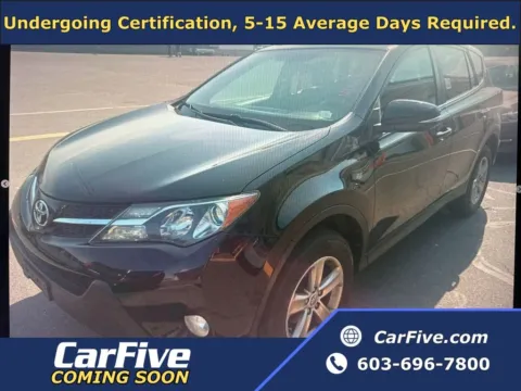 Black 2015 Toyota RAV4 XLE for sale in Plaistow, NH