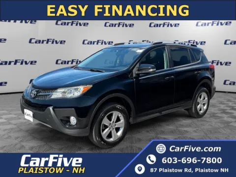 Black 2015 Toyota RAV4 XLE for sale in Plaistow, NH