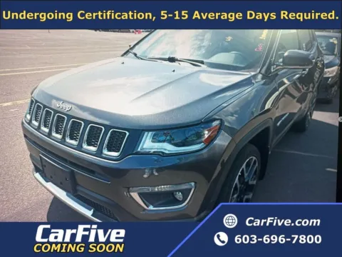 Gray 2018 Jeep Compass Limited for sale in Plaistow, NH