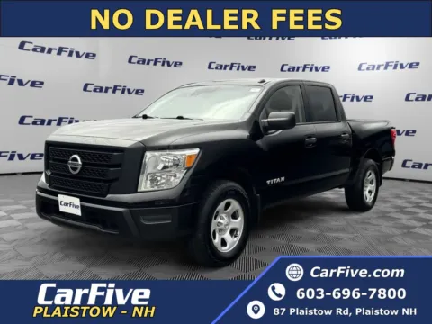 Black 2021 Nissan Titan S for sale in Plaistow, NH