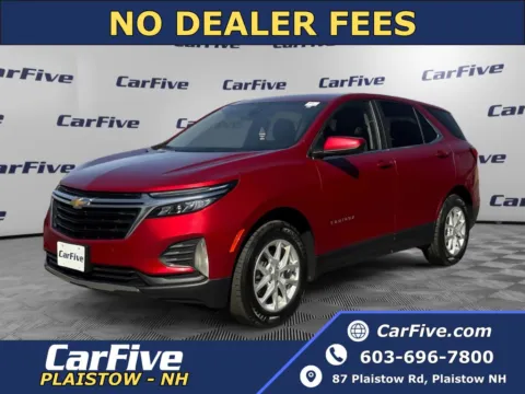 Red 2022 Chevrolet Equinox LT for sale in Plaistow, NH