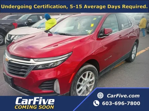 Red 2022 Chevrolet Equinox LT for sale in Plaistow, NH