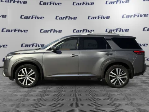 Photos of 2023 Nissan Pathfinder Platinum for sale in Plaistow, NH at CarFive Plaistow, NH