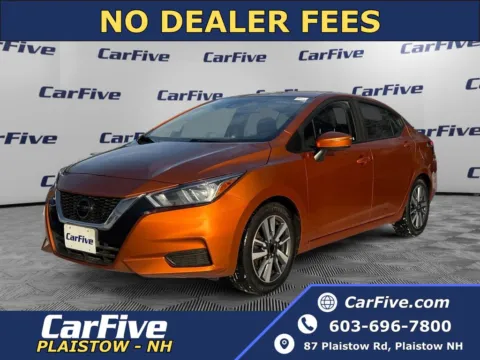 Orange 2020 Nissan Versa 1.6 SV for sale in Plaistow, NH