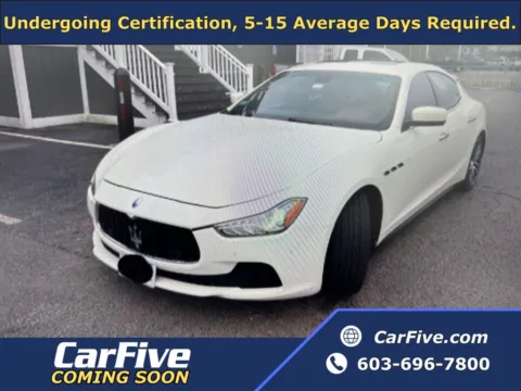 White 2016 Maserati Ghibli S Q4 for sale in Plaistow, NH