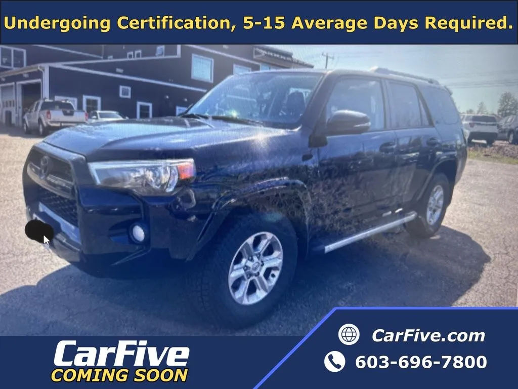 Black 2015 Toyota 4Runner SR5 Premium for sale in Plaistow, NH