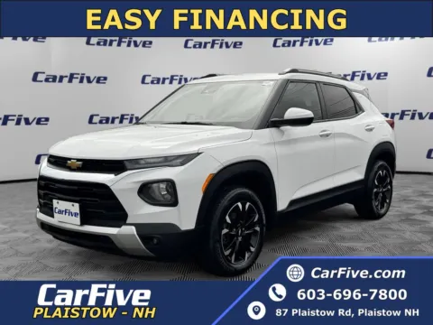White 2021 Chevrolet TrailBlazer LT for sale in Plaistow, NH