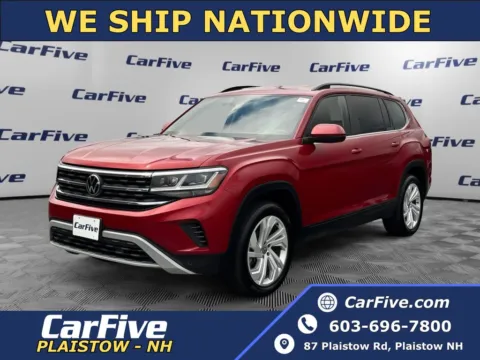 Red 2023 Volkswagen Atlas 3.6L V6 SE w/Technology for sale in Plaistow, NH