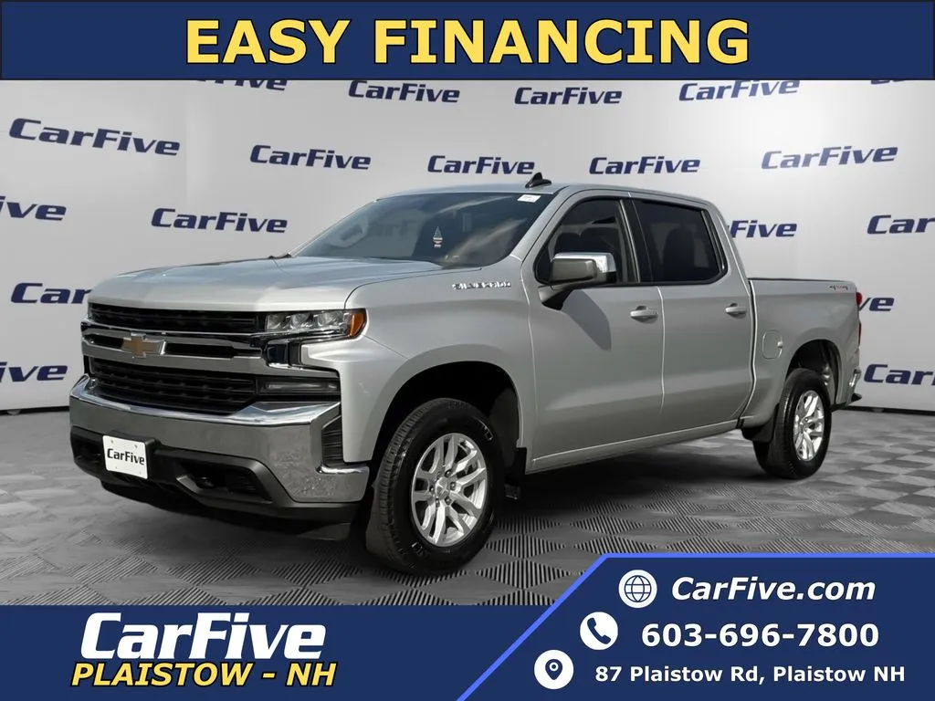Silver 2022 Chevrolet Silverado 1500 LTD LT for sale in Plaistow, NH