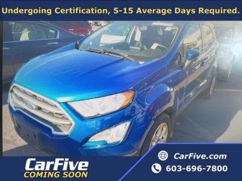 Blue 2018 Ford EcoSport SE for sale in Plaistow, NH