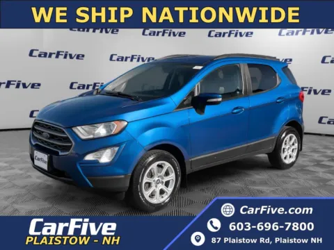 Blue 2018 Ford EcoSport SE for sale in Plaistow, NH