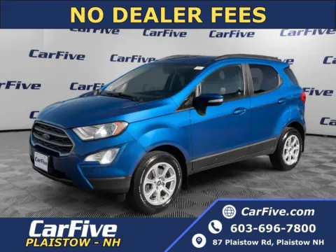 Blue 2018 Ford EcoSport SE for sale in Plaistow, NH