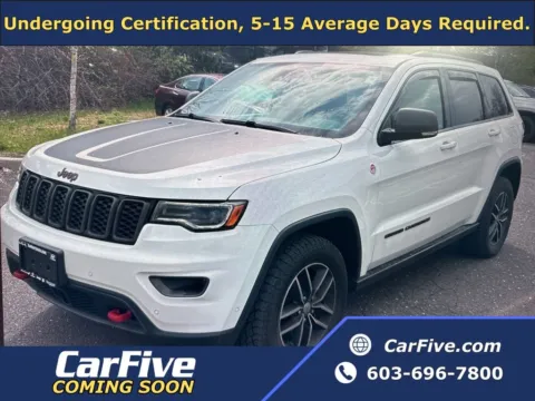 Blue 2017 Jeep Grand Cherokee Trailhawk for sale in Plaistow, NH