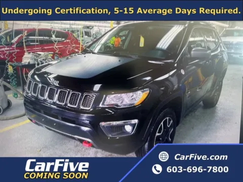 Black 2021 Jeep Compass Trailhawk for sale in Plaistow, NH