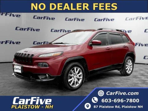 Red 2018 Jeep Cherokee Latitude for sale in Plaistow, NH